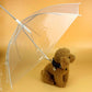 Creative Teddy Poodle Small Dogs Leading Umbrellas Walking Dogs Traveling Out Dogs Waterproof Poncho Pet Products