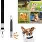 4-In-1 Dog Training Set, Puppy Training Treats- Dog Treat Training Pouch, Dog Whistle, Dog Doorbells, Dog Clicker, Ideal Gift for First Time Pet Owners, Training Dog Owners (Black)