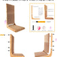 L Shape Cat Scratcher, 23.6 Inch Cat Scratchers for Indoor Cats, Protecting Furniture Cat Scratch Pad, Cardboard Cat Scratching
