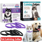 3/4Pcs Cats Dogs Calming Pheromone Collars Pets Relieve Anxiety Adjustable Natural Calm Relax Soothing Collars for Puppy Kitten