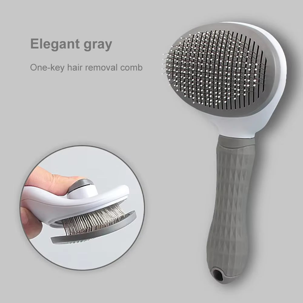 Dog Hair Remover Brush Cat Hair Grooming and Care Comb for Long Hair Dog Pet Removes Hairs Cleaning Bath Brush Pet Supplies
