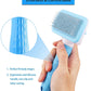 Dog Hair Remover Brush Cat Hair Grooming and Care Comb for Long Hair Dog Pet Removes Hairs Cleaning Bath Brush Pet Supplies
