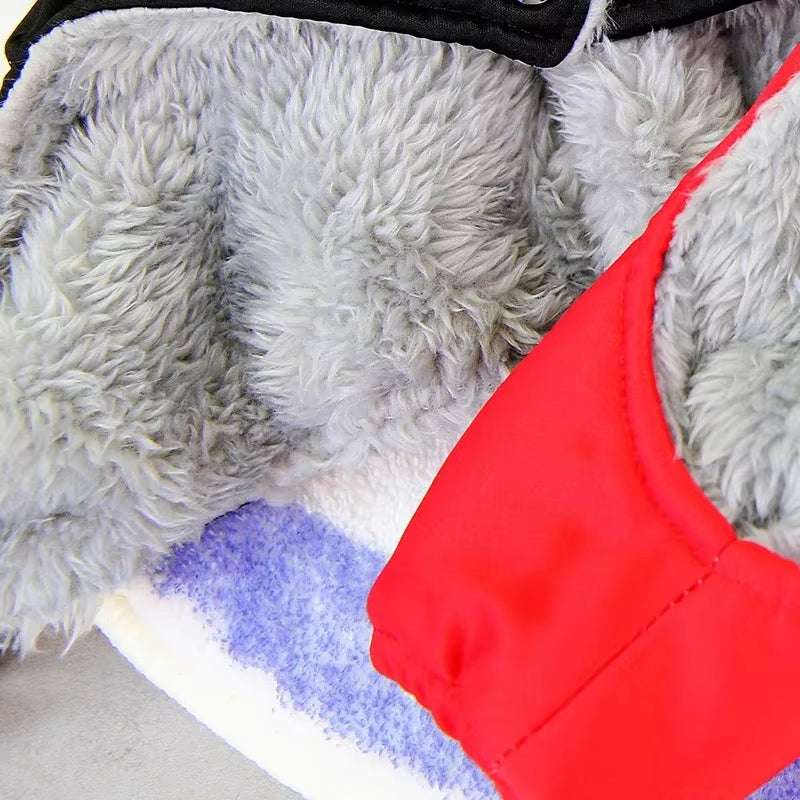 Winter Waterproof Dog Coat Warm Pet Jacket Puppy Reflective Hoodies for Small Medium Dogs Cats Clothes French Bulldog Costumes