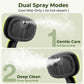 Steam Cat Brush, Self-Cleaning Cat Steam Brush with 2 Water Spray Modes, Large C