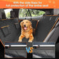 Dog Car Seat Cover for Back Seat, Waterproof Seat Protector Scratchproof Pet Hammock with 4 Bags Side Flaps, Washable Nonslip Backseat Protection for Cars Trucks and Suvs